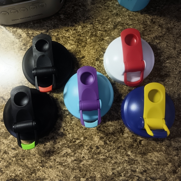 Ost Shaker Bottle Set - Black, White, Blue, Teal - Picture 6 of 6